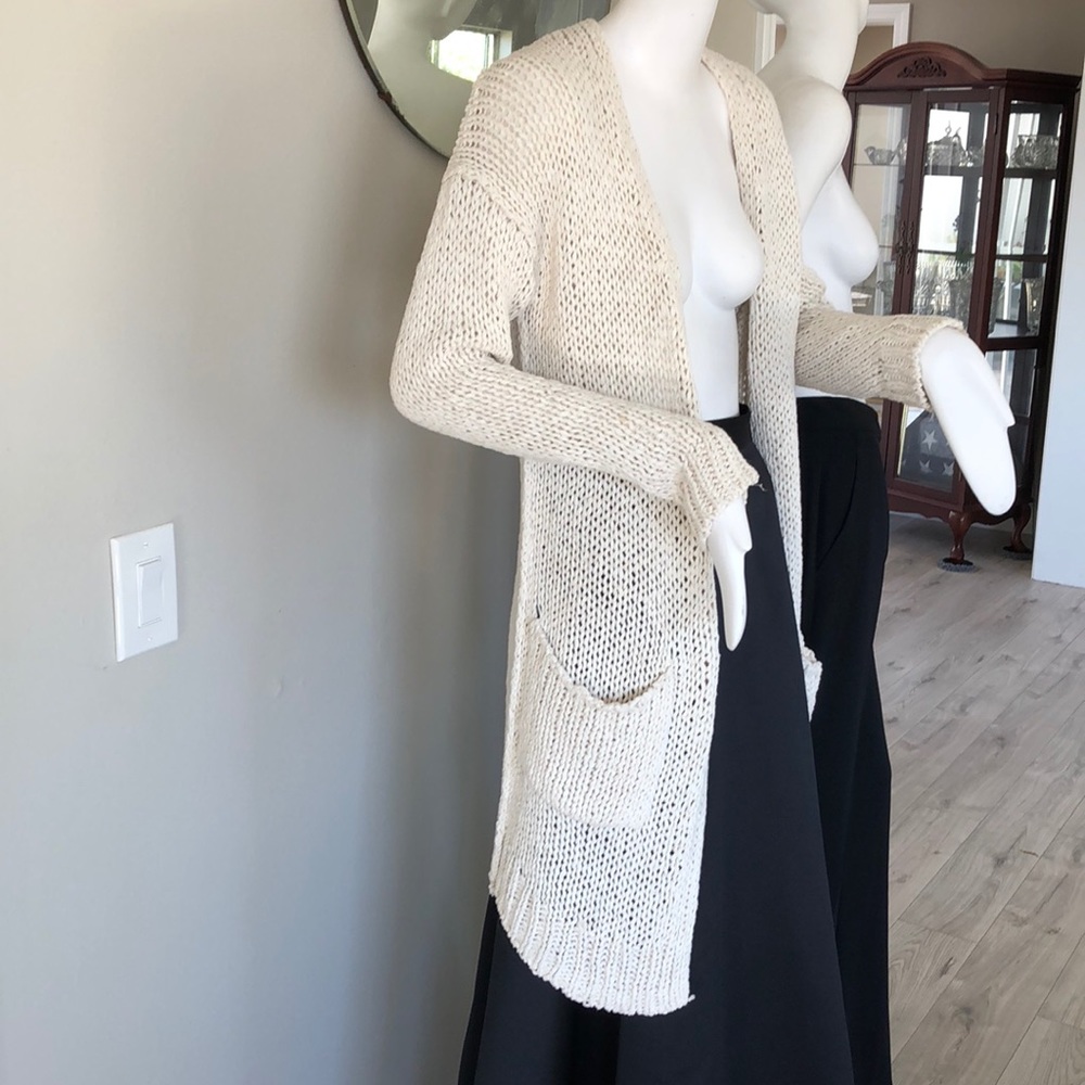 Free people sweater duster